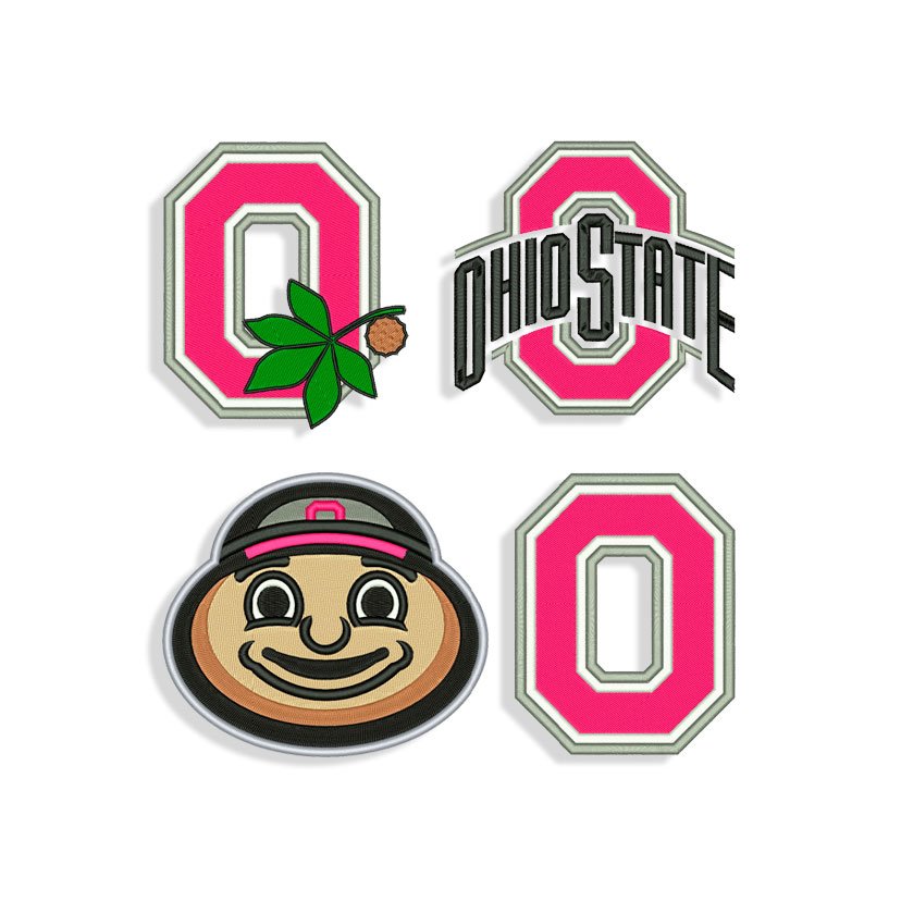 Ohio Buckeyes | Machine Embroidery designs and SVG files