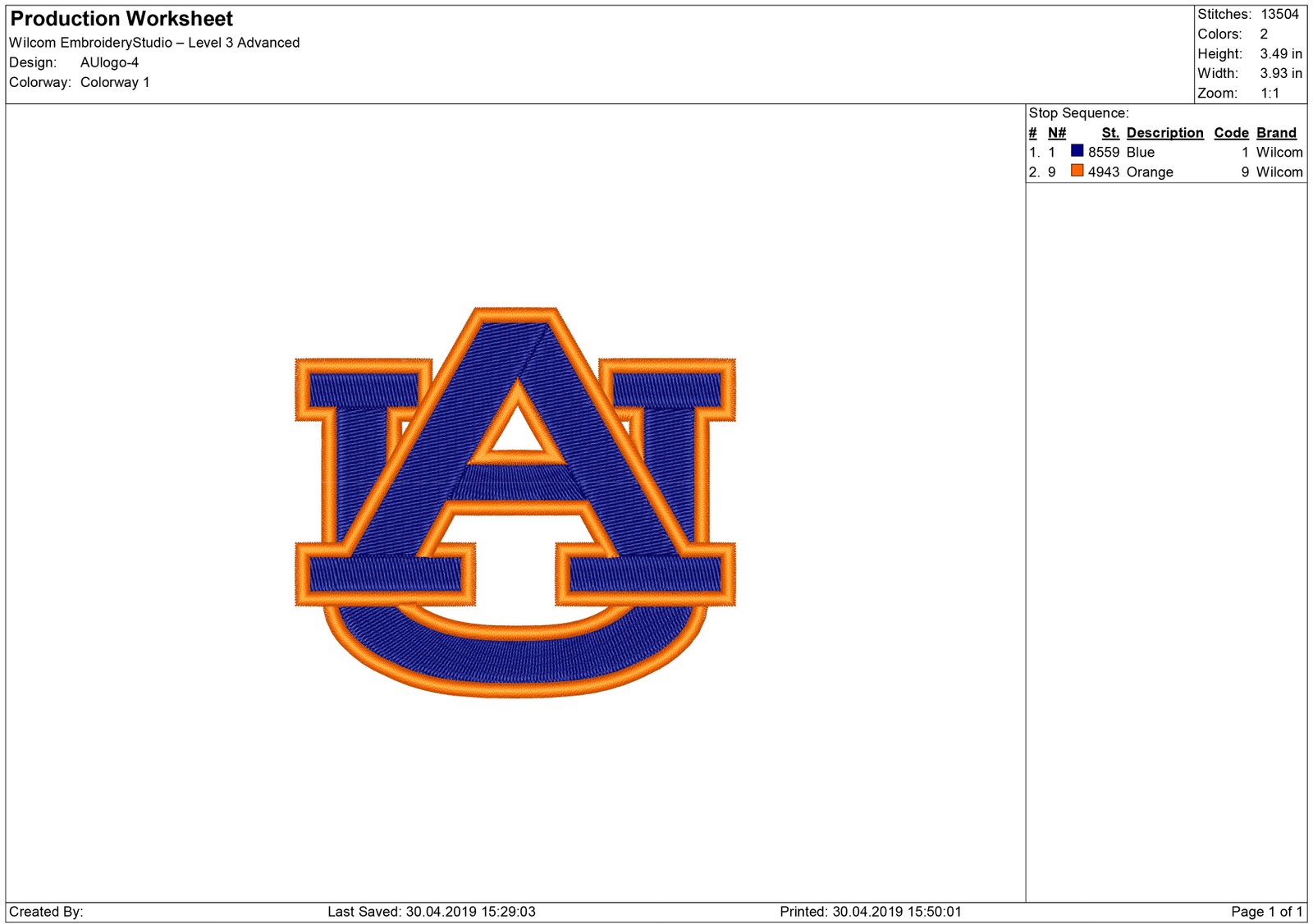 Auburn Tigers | Machine Embroidery designs and SVG files