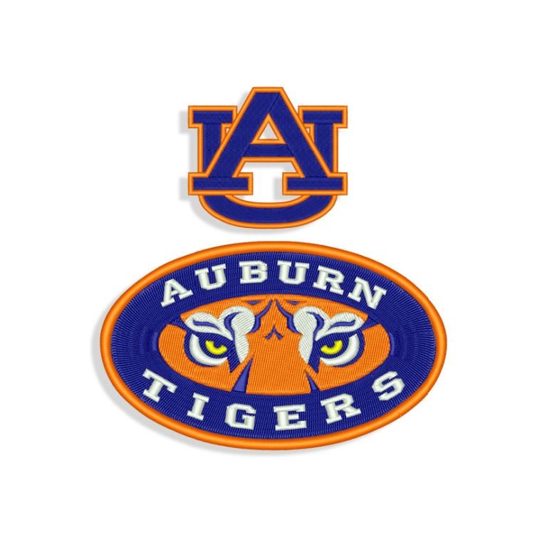 Auburn Tigers - Machine Embroidery designs and SVG files