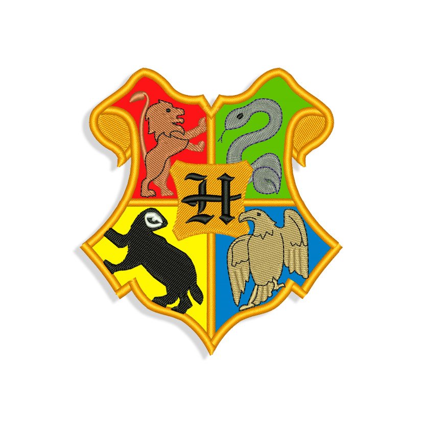 Hogwarts Embroidery design