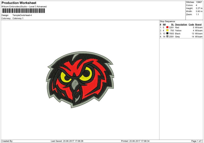 Football Embroidery design - Image 2