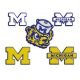 Wolverines Embroidery design