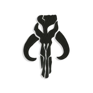 Mandalorian crest logo sale