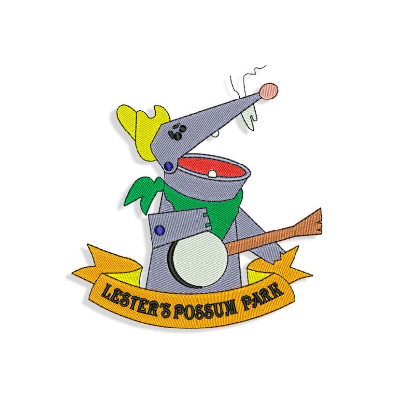 Lester's Possum Park Embroidery