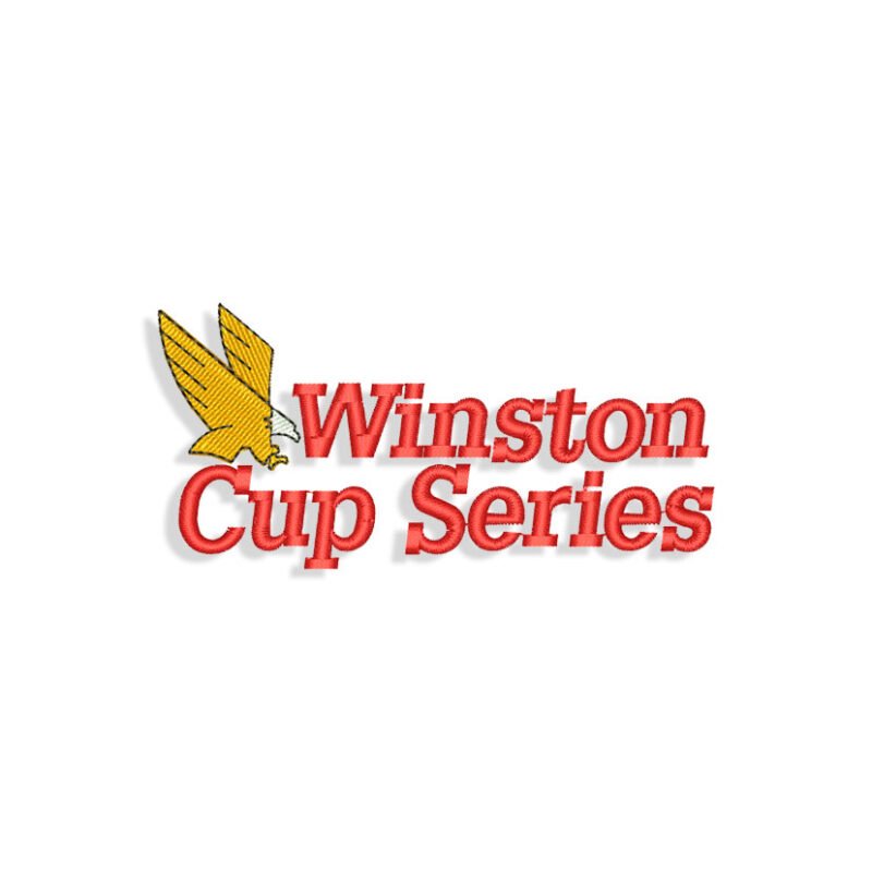 Winston Cup logo Embroidery design