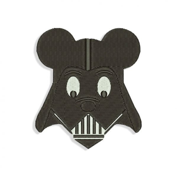 Mickey Mouse Vader Embroidery