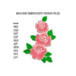 Rose Embroidery design