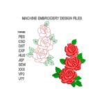 Rose Embroidery design