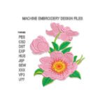 Rose Embroidery design