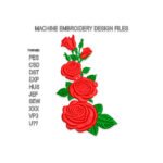 Rose Embroidery design