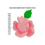 Rose Embroidery design