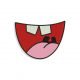 Mouth for Mouth mask Embroidery design