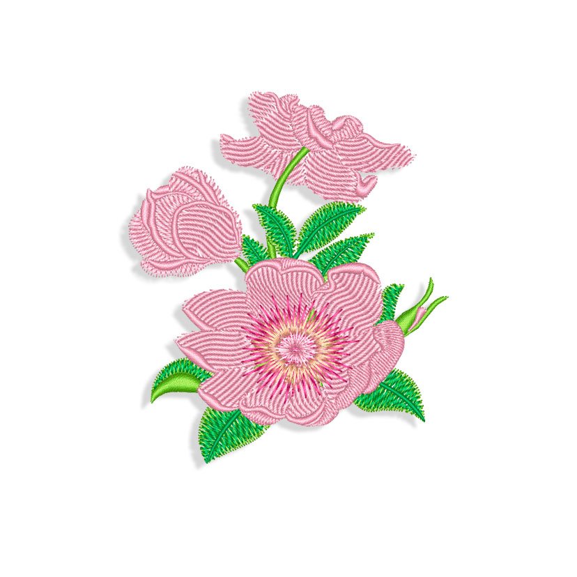 Flower Embroidery design