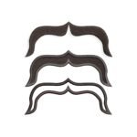 The Horseshoes Mustache Embroidery design