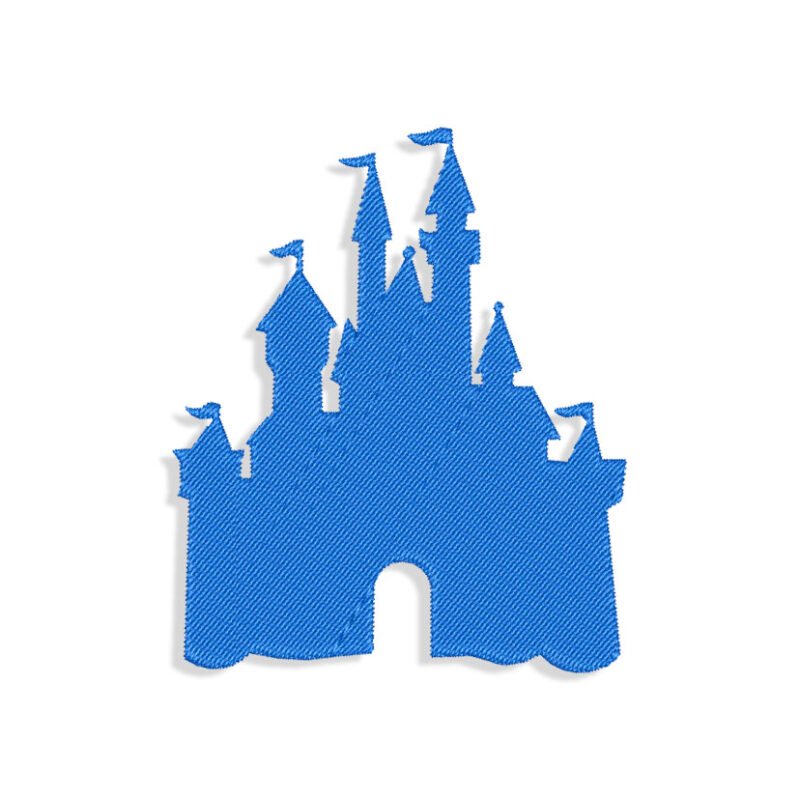 Castle Embroidery design