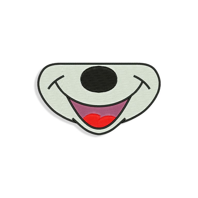 Dog Mouth Machine Embroidery designs and SVG files