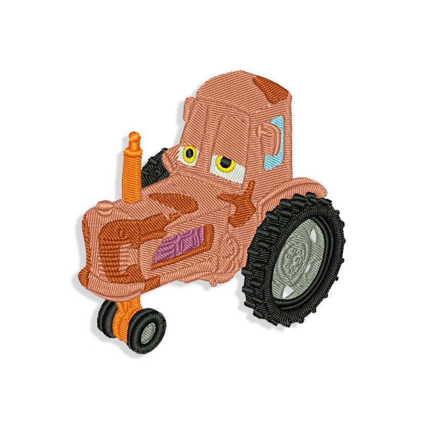 Tractor Embroidery design