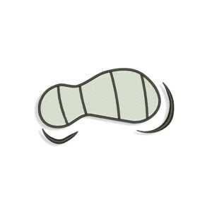 Mouth for Mouth mask Embroidery design