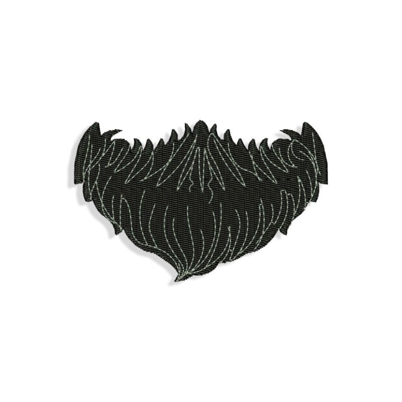 Beard Embroidery design