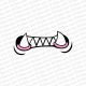 Mouth and Fangs SVG files