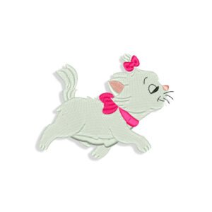 Baby Marie Cat Embroidery design