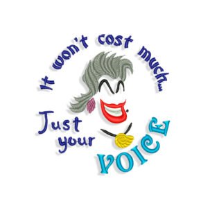 Ursula Embroidery design