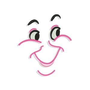 Fairy Godmother Face Embroidery design