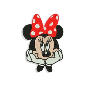 Minnie Mouse Embroidery design