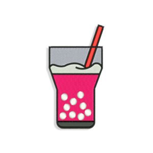 Glass of Soda Embroidery design