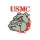 USMC Bulldog Embroidery design