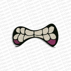 Zombie Mouth SVG