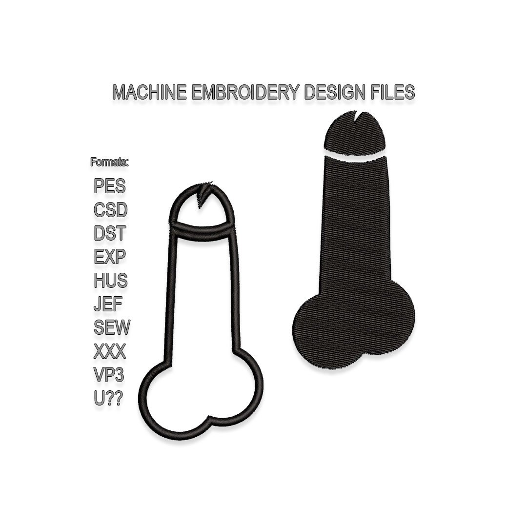 Penis Embroidery design