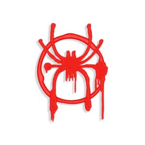 Spiderman Miles Morales Embroidery design