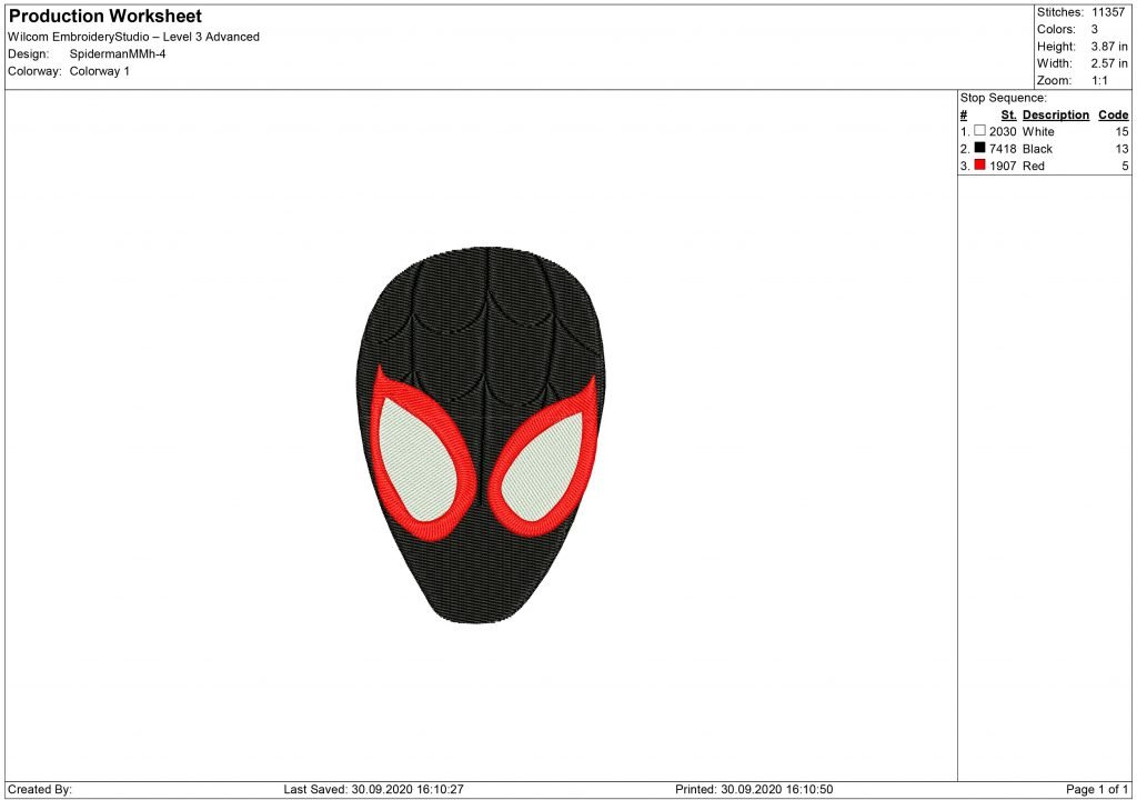 Miles Morales - Machine Embroidery designs and SVG files