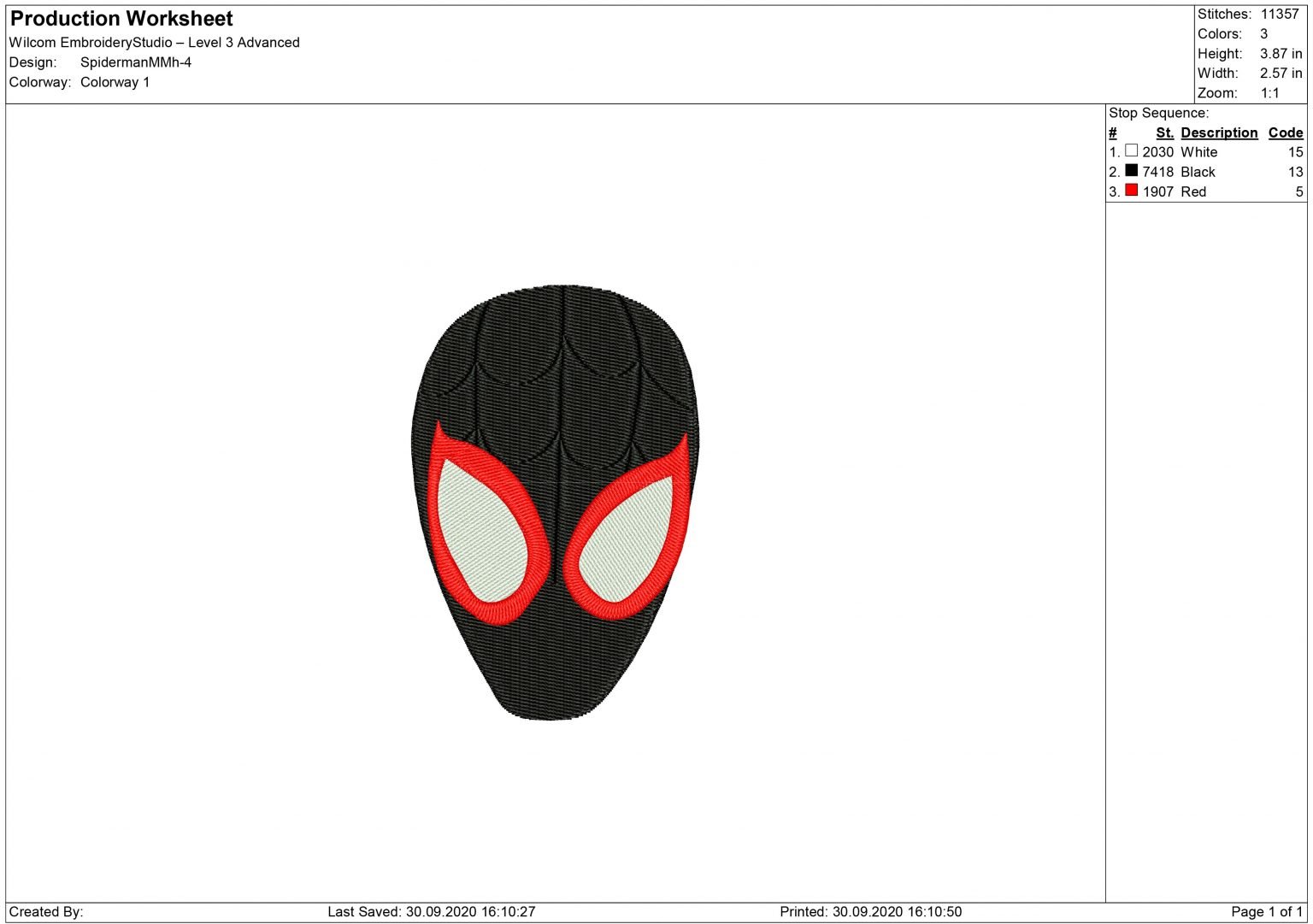 Miles Morales - Machine Embroidery designs and SVG files