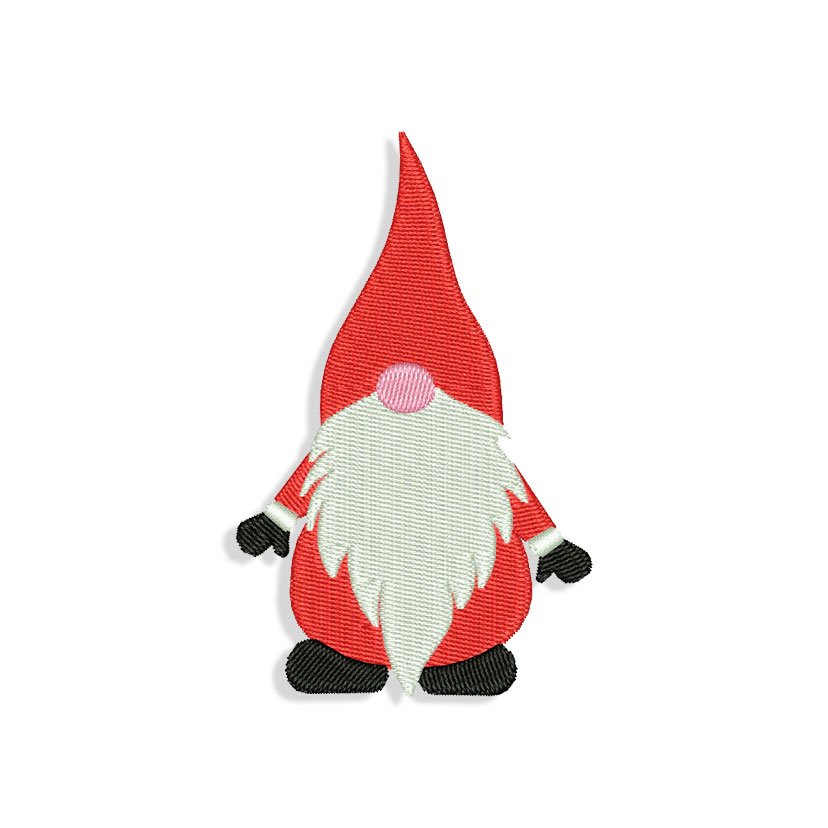 Christmas Gnome Embroidery design