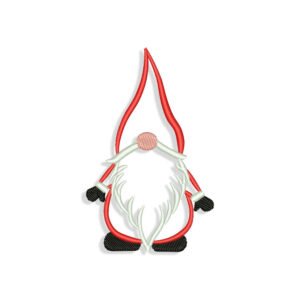Christmas Gnome Embroidery design