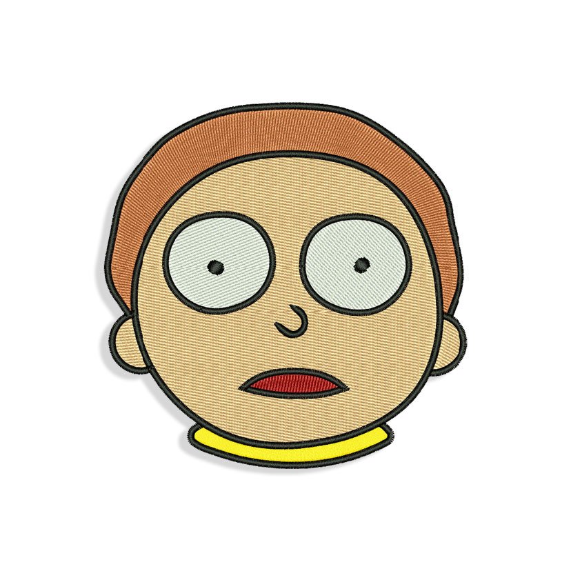 Rick and Morty Embroidery design