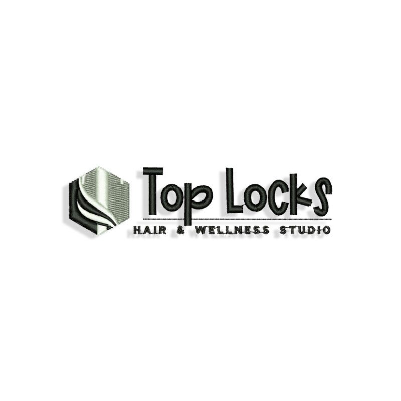 Top Locks Embroidery design