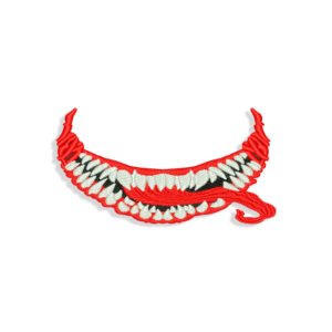 Venom Face Embroidery design