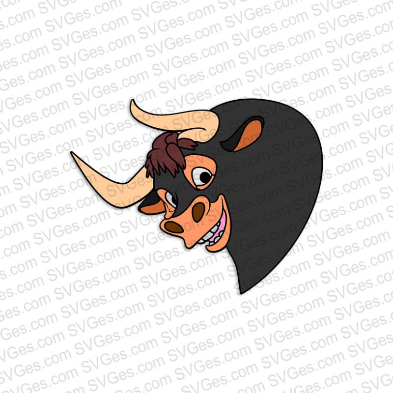 Bull Ferdinand SVG files