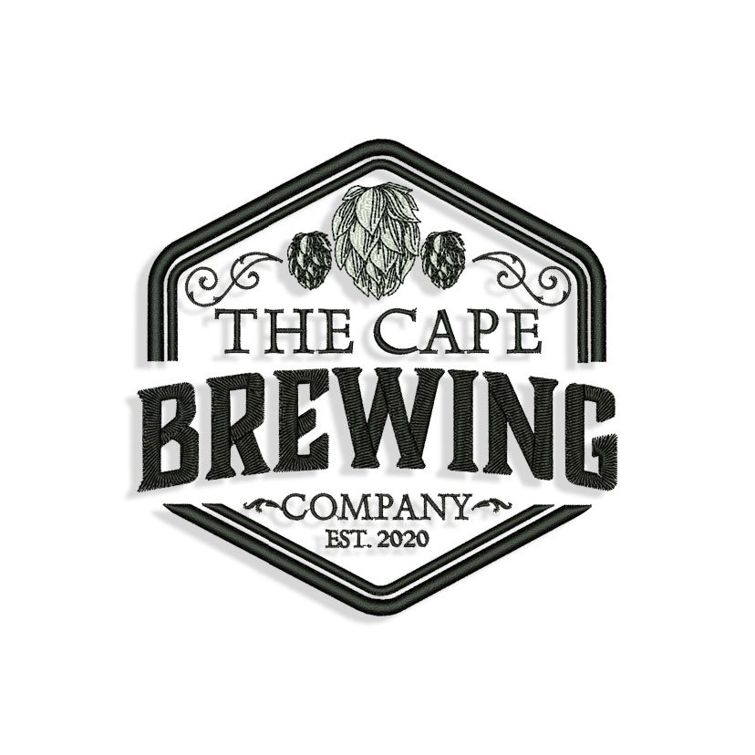 The Cape Brewing Embroidery design