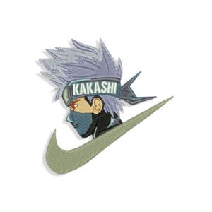 Nike Naruto Kakashi Embroidery design