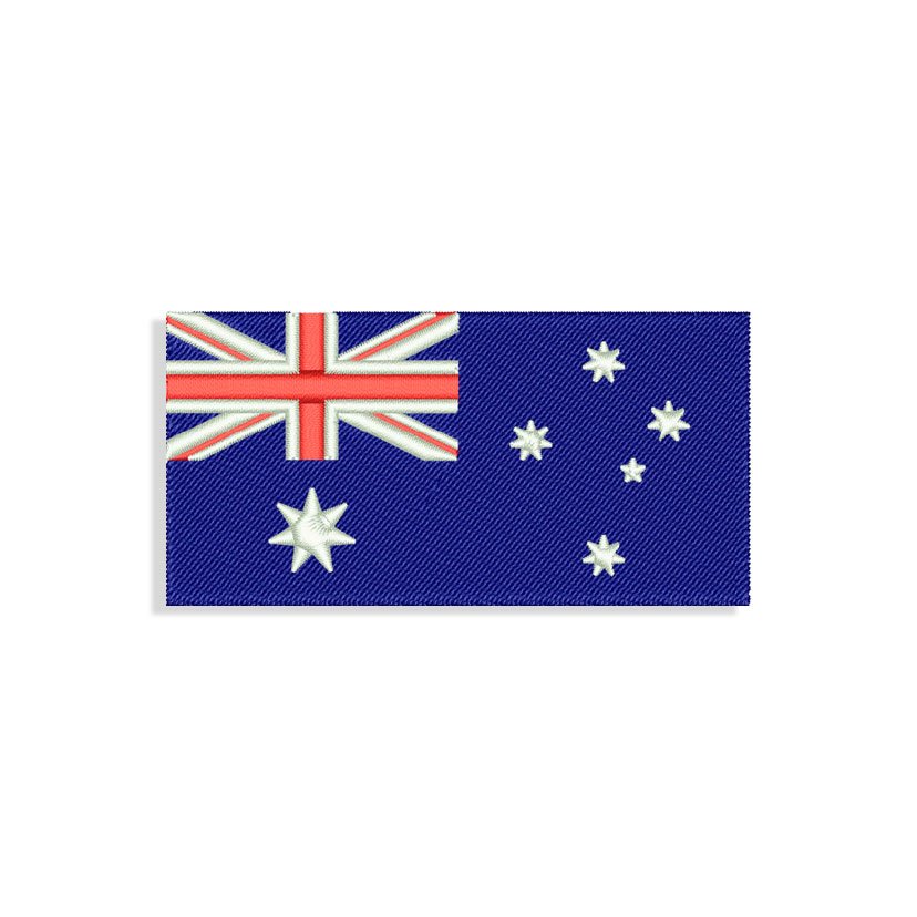 Australian Flag Embroidery design