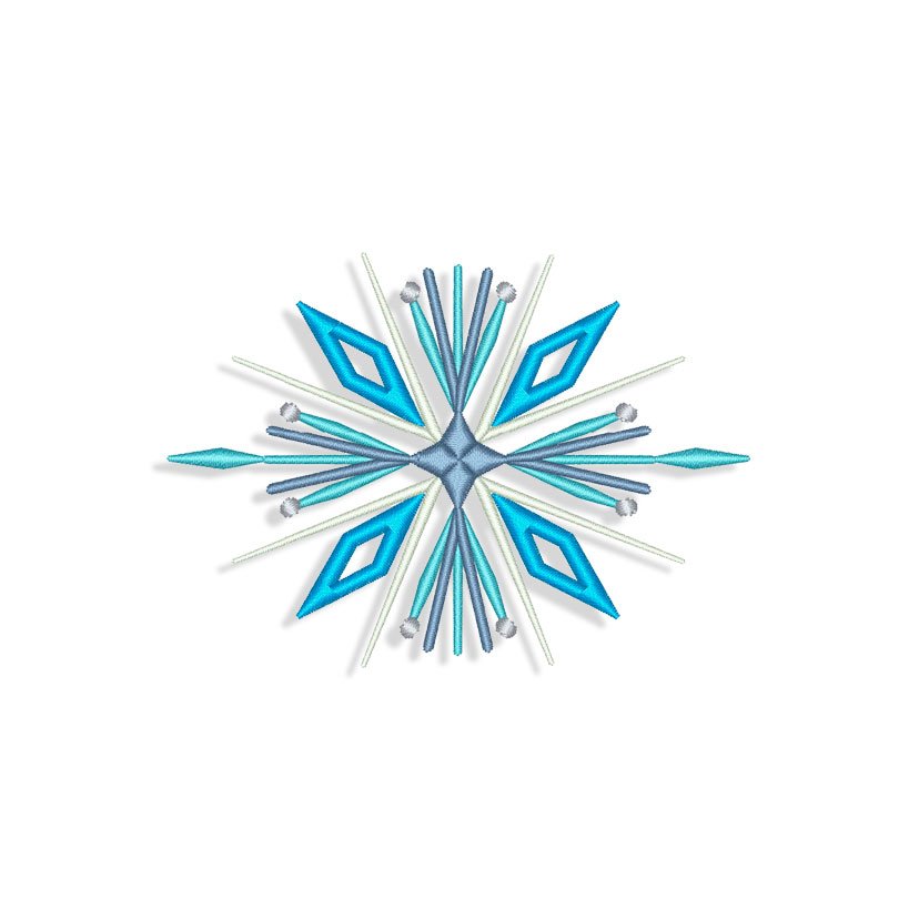 Snowflake Embroidery design