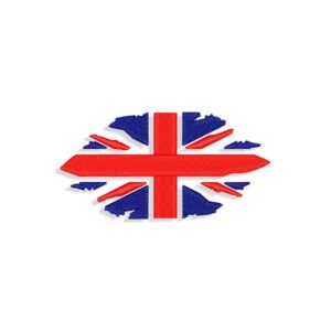 Ragged UK Flag Embroidery design