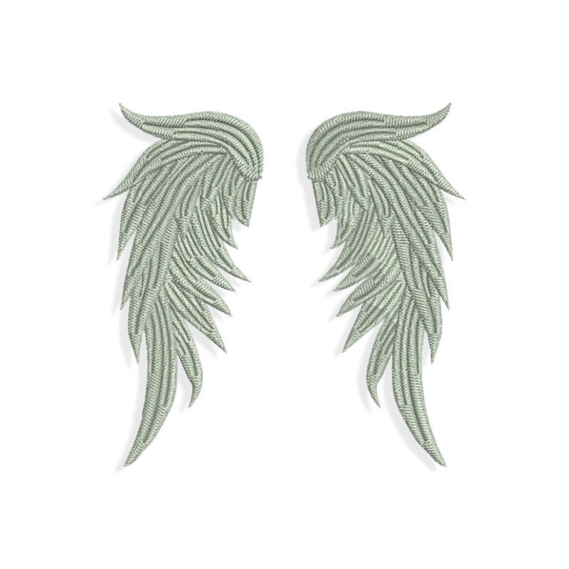 Feather Wings Embroidery design