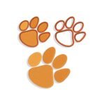 Tiger Paw Embroidery design