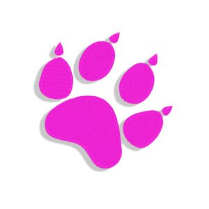 Cat Pawprint Embroidery design