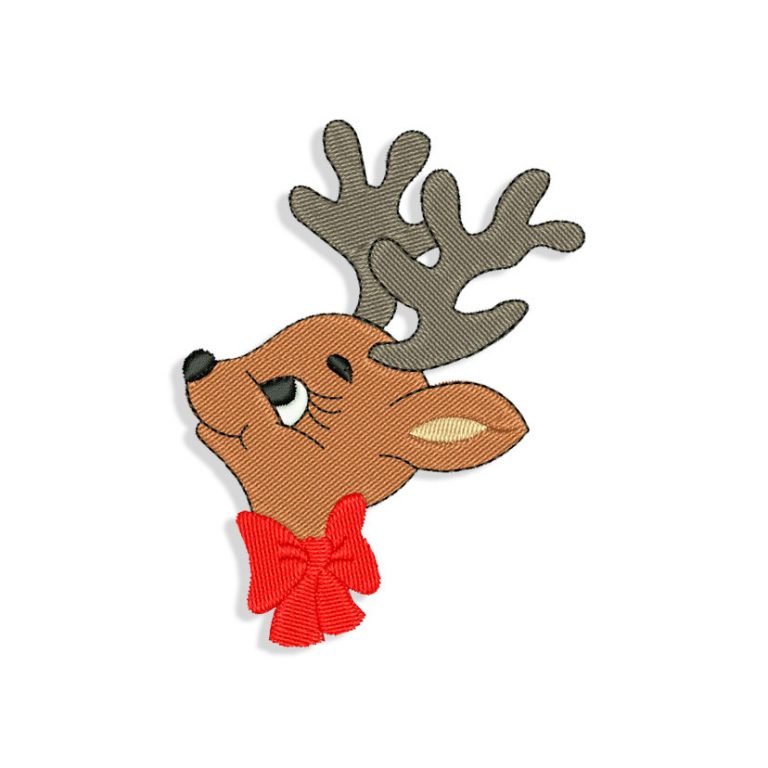 Baby Deer Embroidery design files for Machine embroidery